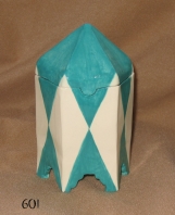 Peacock green box