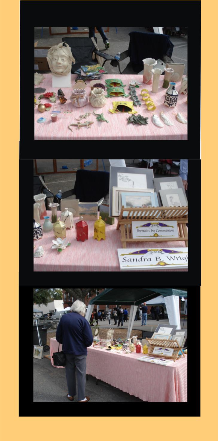 more display for International Food & Arts Festival